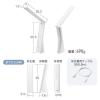 LEDデスクライト 充電式 コードレス USB Type-C 折りたたみ 省スペース コンパクト 卓上ライト 3段階調色 無段階調光 高演色Ra90 約13時間 ホワイト