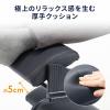 3WAYフットレスト 無段階 角度調整 3段階高さ調整 オットマン デスク用 足置き台 ブラック