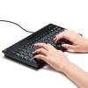 【アウトレット】トラックボール付きキーボード(USB接続・薄型メンブレン)