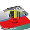 【アウトレット】トラックボール付きキーボード(USB接続・薄型メンブレン)