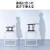 【アウトレット】卓上スタンディングデスク 幅67cm 高さ調整4.5～40.5cm ブラック