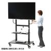 【アウトレット】テレビスタンド(55～65型・VESA対応・手動昇降)