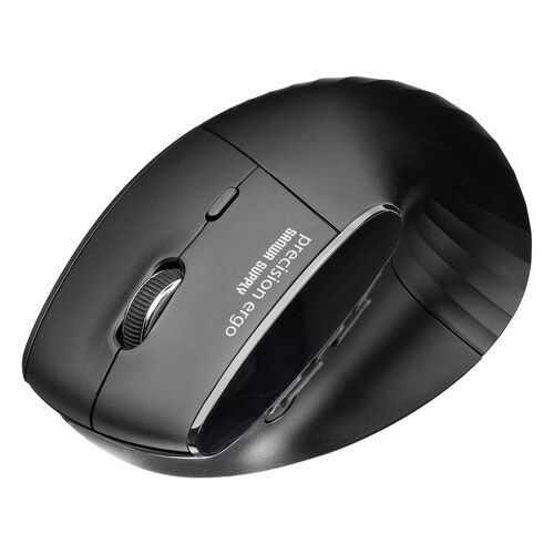 ワイヤレスエルゴマウス 8ボタン 多機能 液晶画面 Bluetooth / 2.4GHz