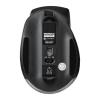 ワイヤレスエルゴマウス 8ボタン 多機能 液晶画面 Bluetooth / 2.4GHzレシーバー 充電式 ブラック