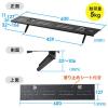 【アウトレット】テレビ上棚(モニター用小物置・収納トレー・リモコン設置・幅60cm)
