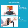 iPad・タブレットアームスタンド(フレキシブルアーム・キャスター付き・フロアスタンド・寝ながら・高さ調節可能・4.5・8・10.5対応)
