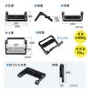 【アウトレット】フットレスト(折りたたみ・耐荷重10kg・足置き台・3段階高さ調節・角度無段階)