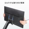 モニターアーム 壁面設置 32インチ対応 上下左右調整 2関節 耐荷重9kg