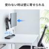 モニターアーム 壁掛け金具 32インチ対応 上下左右調整 3関節 耐荷重9kg