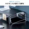 【アウトレット】モニター台 幅60cm 奥行25cm 耐荷重10kg スチール製 ブラック