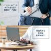 【アウトレット】折りたたみ式 ノートパソコンスタンド 10段階 角度調整 軽量 ホワイト