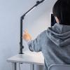 LEDデスクライト クランプ固定式 明るさ700ルーメン 4関節 3灯