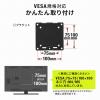 【アウトレット】高耐荷重 モニターアーム 2～20kg対応 クランプ式 グロメット式 ホワイト