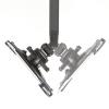 液晶モニターアーム(耐荷重0.5~5kg・水平垂直可動・ガス圧・クランプ式・ブラック)