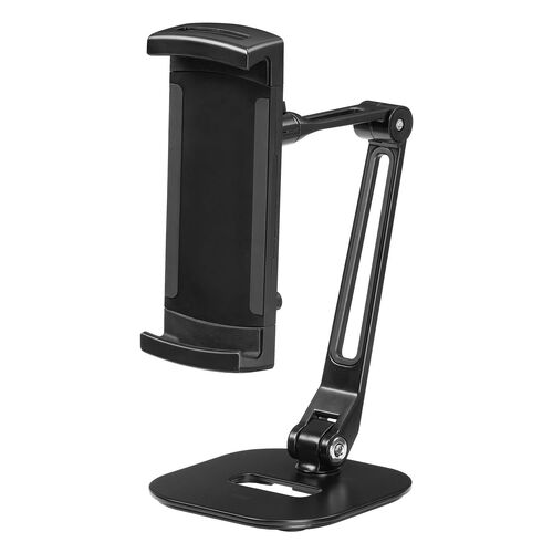 モバイルモニタースタンド 据え置き型 17.3インチまで 3関節アーム 360
