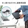 【アウトレット】後付けリストレスト(肘置き台・ワンタッチ取り付け・エルゴノミクス・幅60cm・ブラック)