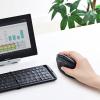 腱鞘炎予防 ワイヤレスマウス Bluetooth エルゴノミクス形状 DPI切替 ブルーLED 光学式
