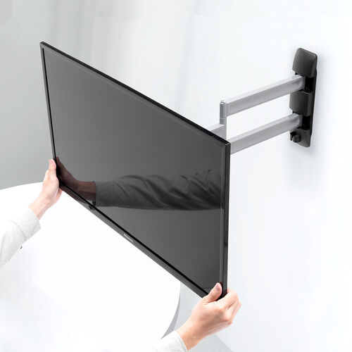 モニターアーム 壁面固定 ディスプレイアーム 壁掛け金具 耐荷重30kg