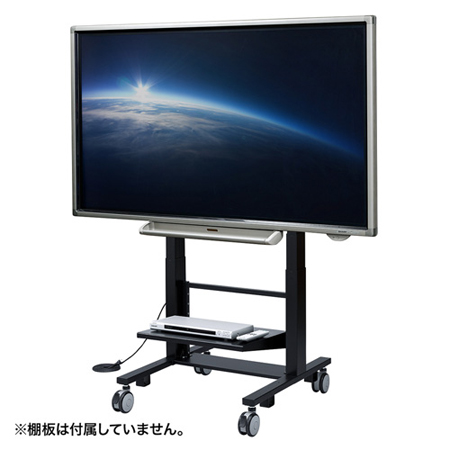 液晶テレビスタンド(60型～84型対応・電動上下昇降・高耐荷重仕様) YT