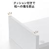 【アウトレット】モニター台 2段収納タイプ 幅100cm 木製 ホワイト