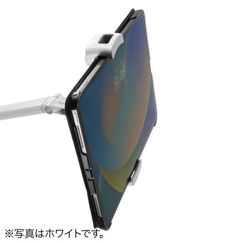 タブレット フロアスタンド アームスタンド 4～13インチ対応 床置設置