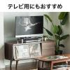 【アウトレット】モニター台(USB3.0・コンセント搭載・キーボード収納・スチール製・幅60cm・ホワイト)