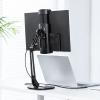 【アウトレット】モバイルモニタースタンド 据え置き型 17.3インチまで 3関節アーム 360°回転