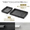 【アウトレット】引き出し付き モニター台 幅54cm 奥行25cm ホワイト