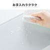 ガラス天板 モニタースタンド 幅54.7cm 耐荷重10kg ブラック