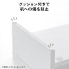 モニタースタンド 2段式収納 幅60cm キーボードスライダー付き 木製 ブラック