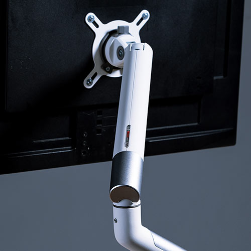 EYETX-LA040WH / モニターアーム(耐荷重2~9kg対応・内蔵 EYETX-LA040WH / モニターアーム(耐荷重2~9kg対応・内蔵