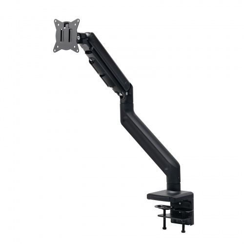 モニターアーム 32インチ対応 高耐荷重 最大49インチ対応 2~20kg対応 クランプ グロメット固定対応 ブラック