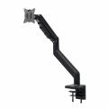 モニターアーム 32インチ対応 高耐荷重 最大49インチ対応 2~20kg対応 クランプ グロメット固定対応 ブラック