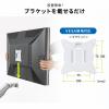 モニターアーム 32インチ対応 高耐荷重 最大49インチ対応 2~20kg対応 クランプ グロメット固定対応 ホワイト