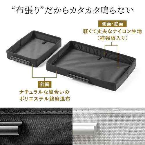 引き出し付き モニター台 幅54cm 奥行25cm ホワイト 100-MR166W