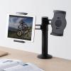 タブレットアームスタンド(クランプ設置・2台同時設置・4.5インチ~10.5インチ対応・POSレジ・受付用)