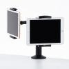 タブレットアームスタンド(クランプ設置・2台同時設置・4.5インチ~10.5インチ対応・POSレジ・受付用)