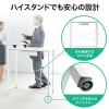 【アウトレット】スタンディングデスク(高さ100cm・幅140cm・立ち机・立ち作業)