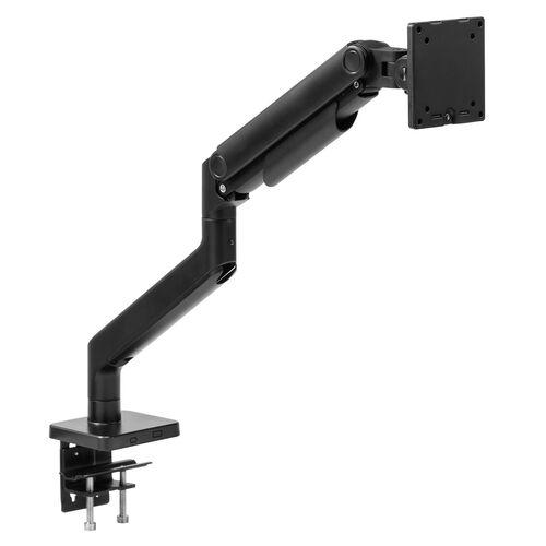 【アウトレット】高耐荷重 モニターアーム 2～20kg対応 クランプ式 グロメット式 ブラック