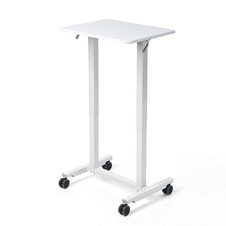 スタンディングデスク(ガス圧昇降式・横幅60cm・奥行45cm・昇降幅36.5