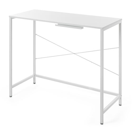 スタンディングデスク 高さ100cm 幅120cm ホワイト YT-DESKF010