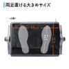 フットレスト(あったかクッション付き・メッシュクッション付き・USB給電・高さ調節・角度調節)