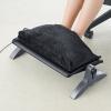 フットレスト(あったかクッション付き・メッシュクッション付き・USB給電・高さ調節・角度調節)