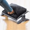 フットレスト(あったかクッション付き・メッシュクッション付き・USB給電・高さ調節・角度調節)