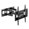【アウトレット】壁掛けテレビ金具(ダブルアームタイプ・汎用・32～52インチ対応・前後&角度&左右調節対応)
