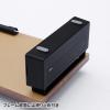 【アウトレット】キーボード収納台(木製・高さ調節機能・モニター台・W540×D204mm)